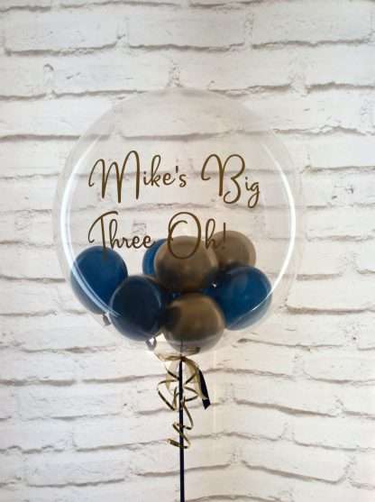 Personalised 30th birthday balloon