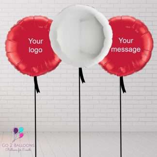 Personalised giant foil balloons