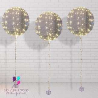 LED helium balloons for delivery across Staffordshire, Cheshire, Shropshire, Derbyshore