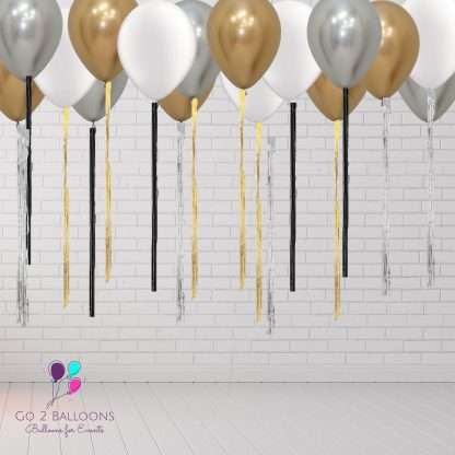 Latex ceiling balloons for delivery across Staffordshire and beyond