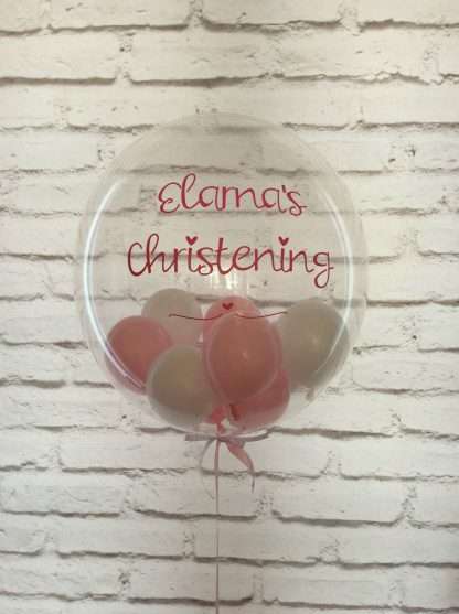 Personalised Christening balloon