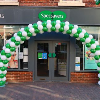 Balloon arch for promotional event in Stone - Staffordshire
