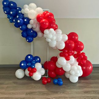 American themed balloon display, Stafford