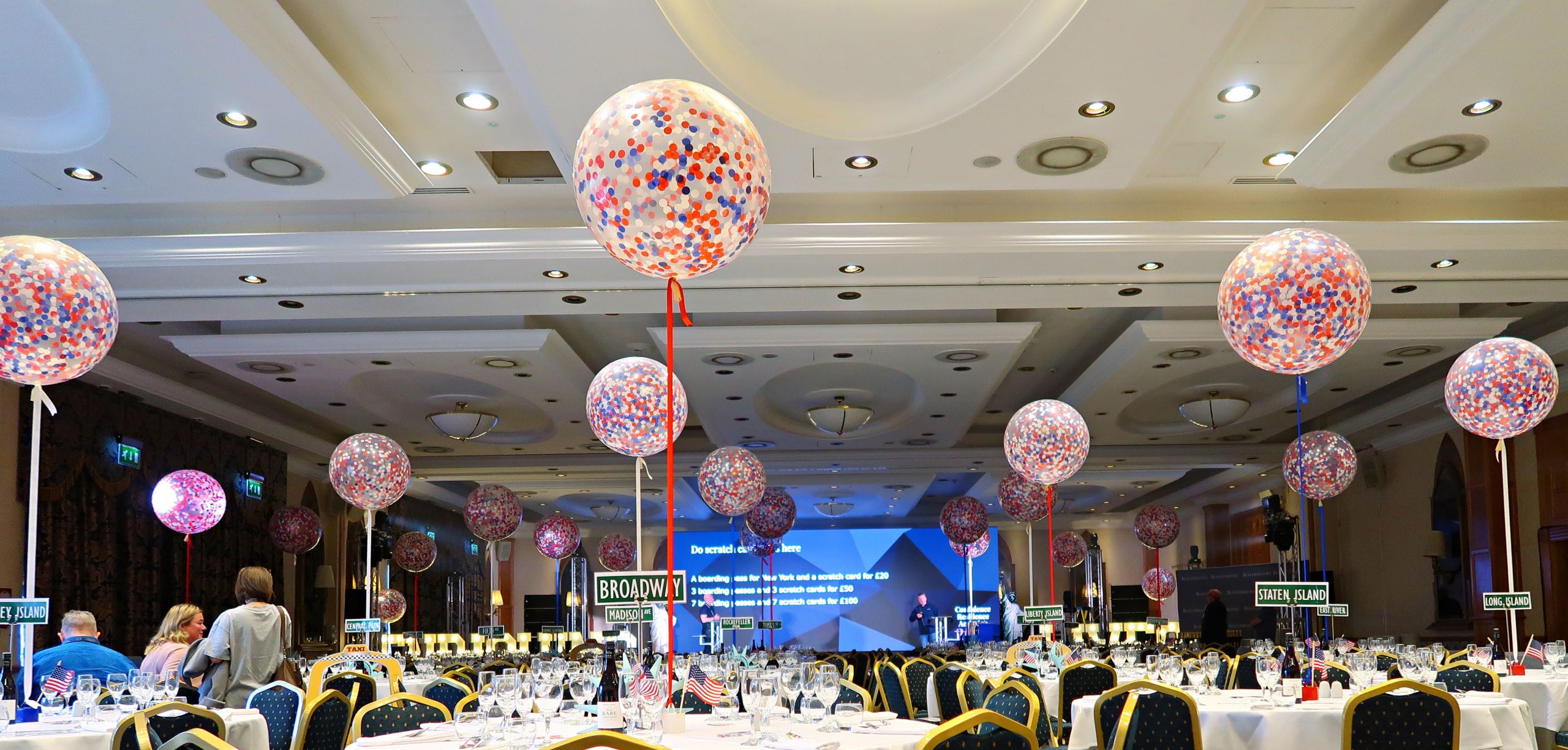 Balloons at Alton Towers Events & Conference Centre