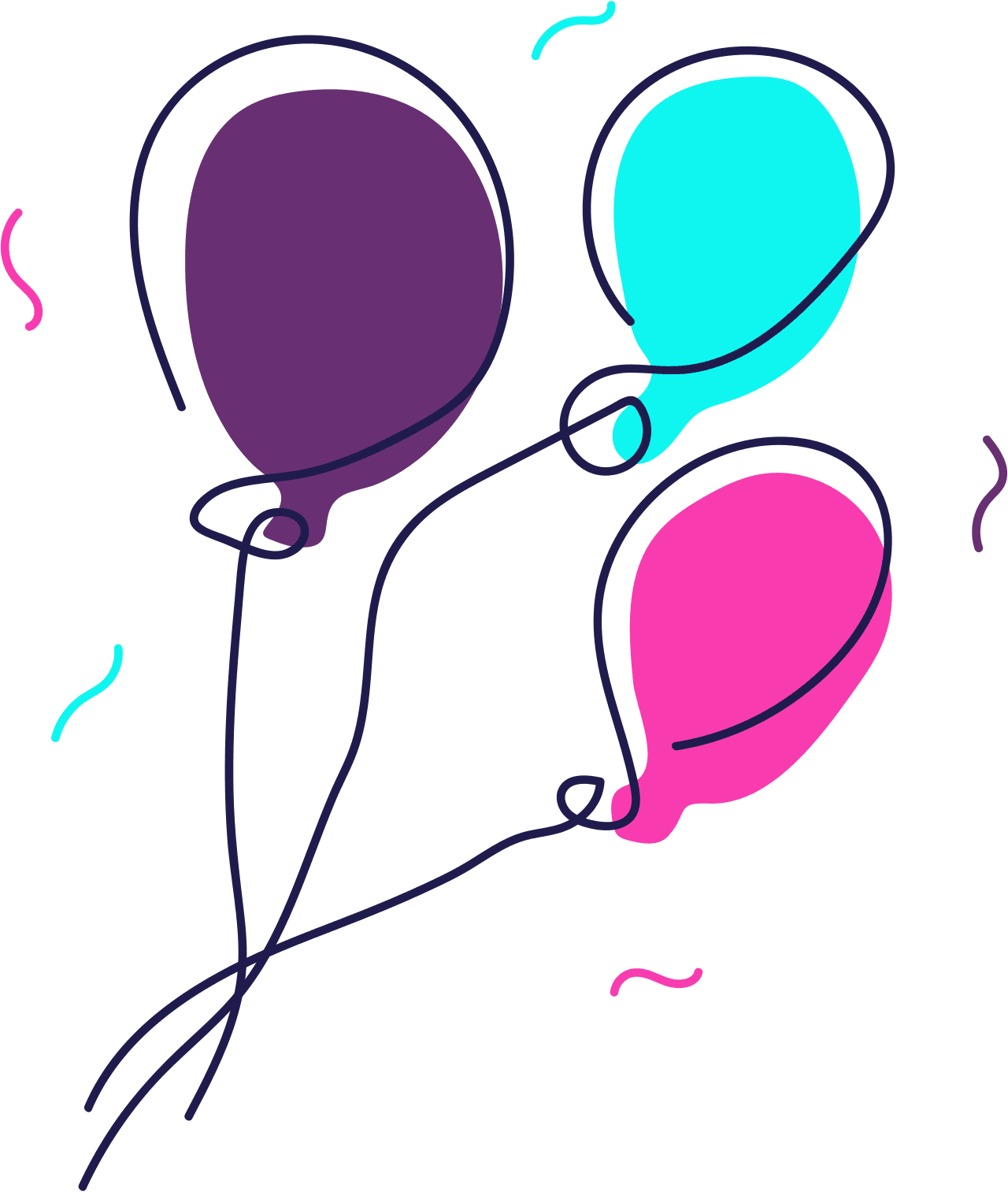 Balloon Columns organic Go2Balloons